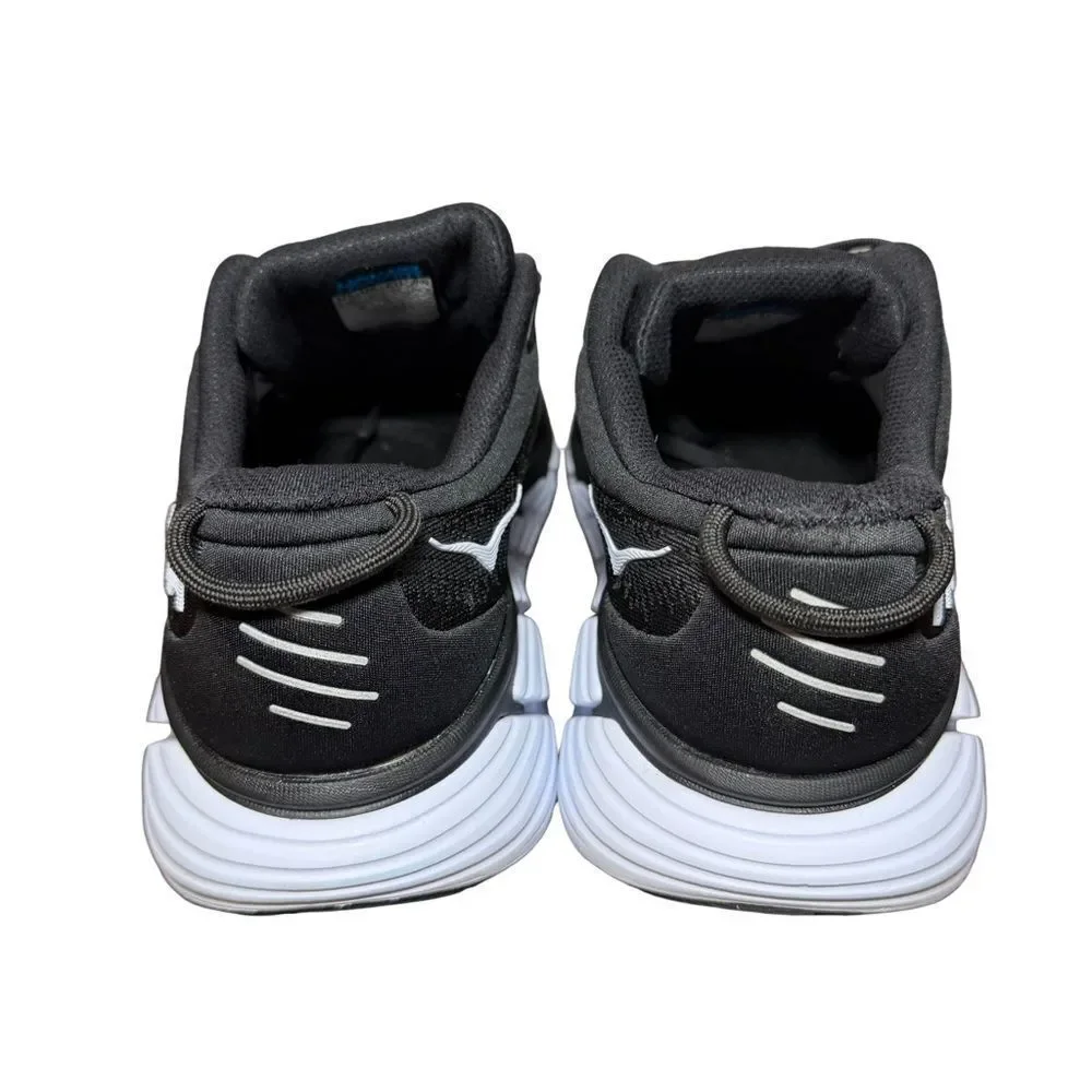 Hoka Men's Gaviota 4 Black and White Athletic Shoes size 9.5 B